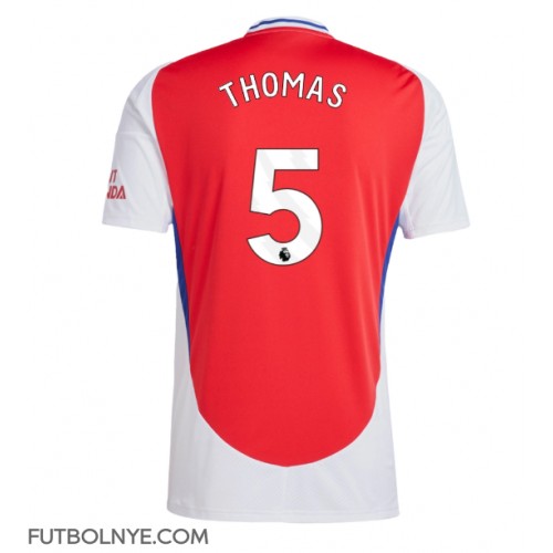 Camiseta Arsenal Thomas Partey #5 Primera Equipación 2024-25 manga corta